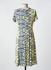 Robe mi-longue jaune ROMEO POUR JULIETTE pour femme seconde vue