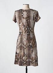 Robe mi-longue marron ROMEO POUR JULIETTE pour femme seconde vue