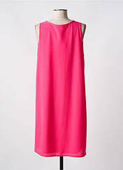 Robe mi-longue rose fonce ROMEO POUR JULIETTE pour femme seconde vue