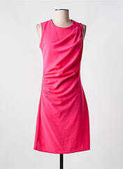 Robe mi-longue rose fonce ROMEO POUR JULIETTE pour femme seconde vue