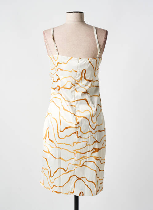 Robe mi-longue blanc RINASCIMENTO pour femme