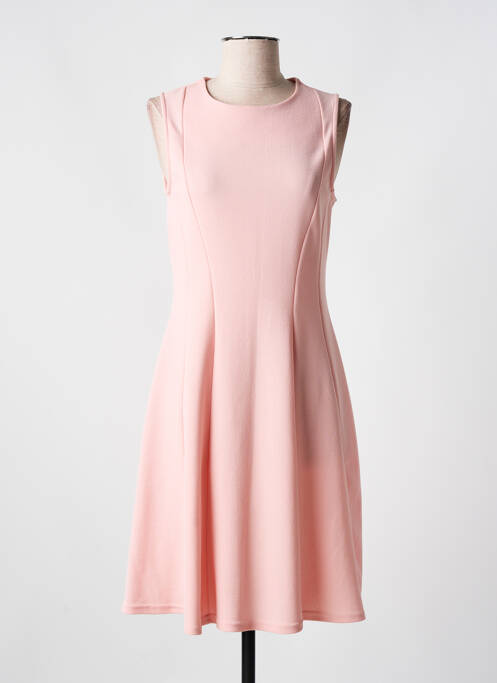 Robe mi-longue rose ROMEO POUR JULIETTE pour femme