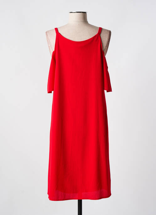 Robe mi-longue rouge ROMEO POUR JULIETTE femme