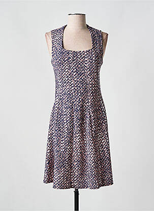 Robe mi-longue coupe évasée fines bretelles noir ROMEO POUR JULIETTE femme