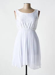 Robe mi-longue sans manche sans manche blanc C.M.P 55 femme