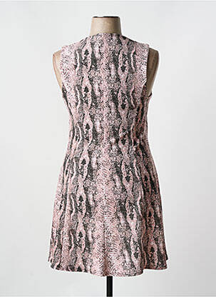Robe courte sans manche sans manche rose ROMEO POUR JULIETTE femme