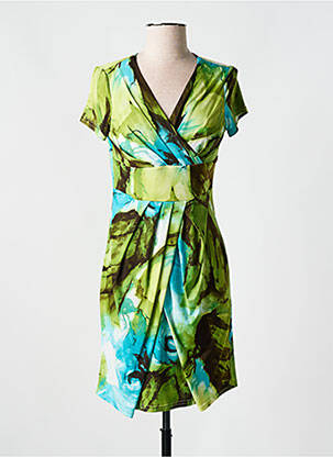 Robe courte vert ROMEO POUR JULIETTE pour femme
