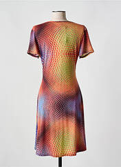 Robe mi-longue orange ROMEO POUR JULIETTE pour femme seconde vue