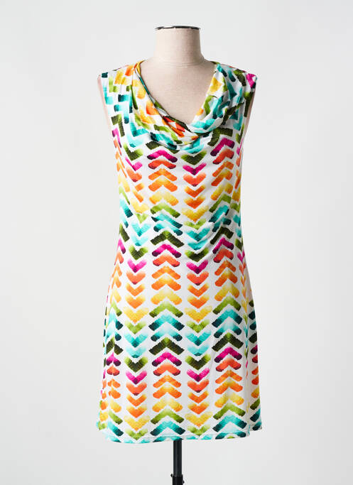 Robe courte bleu ROMEO POUR JULIETTE pour femme