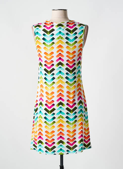 Robe courte bleu ROMEO POUR JULIETTE pour femme