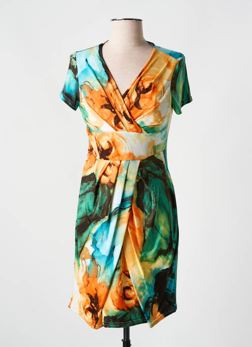 Robe courte orange ROMEO POUR JULIETTE pour femme