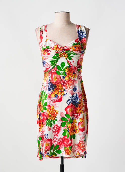 Robe mi-longue beige ROMEO POUR JULIETTE pour femme