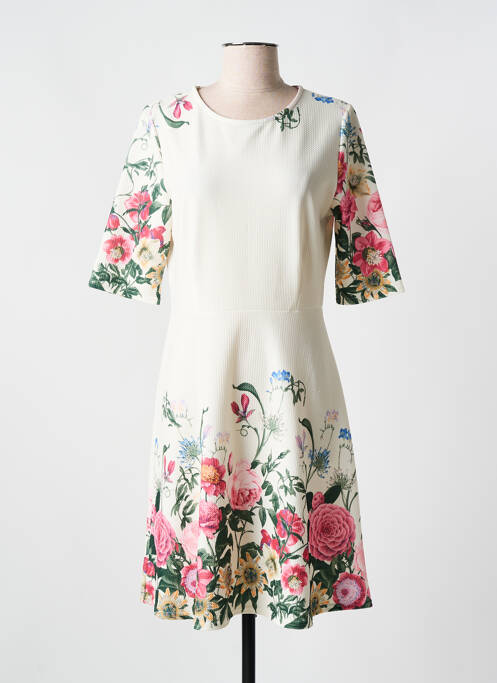 Robe mi-longue blanc ROMEO POUR JULIETTE pour femme