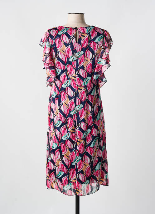 Robe mi-longue bleu ROMEO POUR JULIETTE pour femme