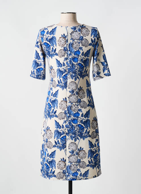 Robe mi-longue bleu ROMEO POUR JULIETTE pour femme