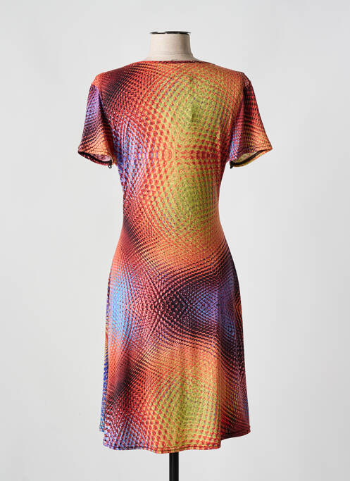 Robe mi-longue orange ROMEO POUR JULIETTE femme