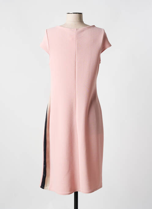 Robe mi-longue rose ROMEO POUR JULIETTE pour femme