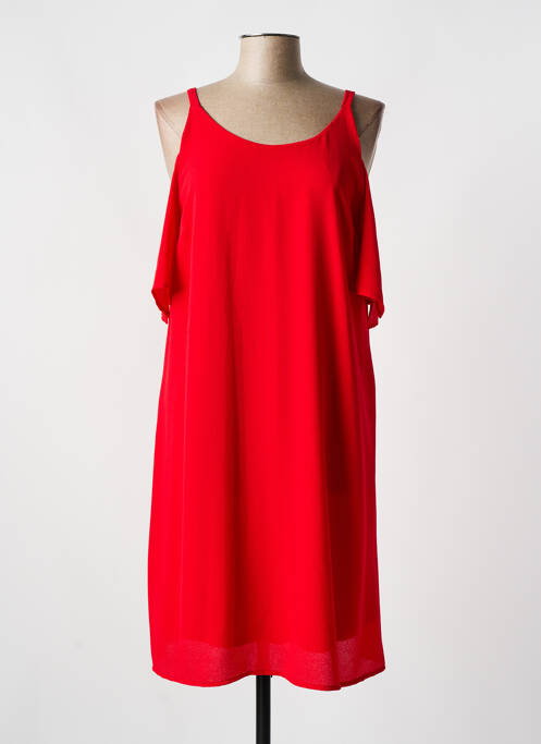 Robe mi-longue rouge ROMEO POUR JULIETTE pour femme