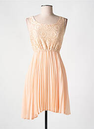 Robe mi-longue sans manche sans manche rose C.M.P 55 femme