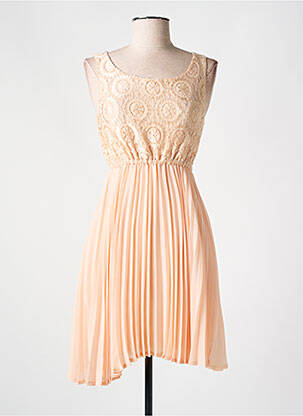 Robe mi-longue sans manche sans manche rose C.M.P 55 femme
