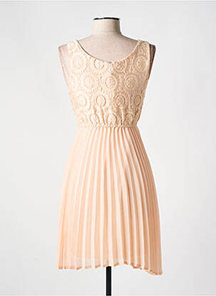 Robe mi-longue sans manche sans manche rose C.M.P 55 femme