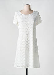 Robe courte blanc ROMEO POUR JULIETTE pour femme seconde vue