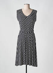 Robe mi-longue noir PARISIENNE pour femme seconde vue