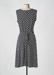 Robe mi-longue noir PARISIENNE pour femme seconde vue