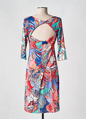 Robe mi-longue rouge ROMEO POUR JULIETTE pour femme seconde vue