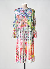 Robe mi-longue vert PARISIENNE pour femme seconde vue