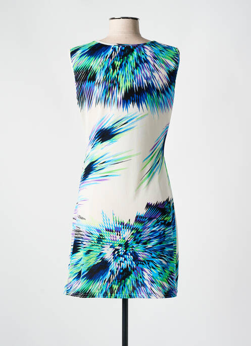 Robe courte vert ELL'A pour femme