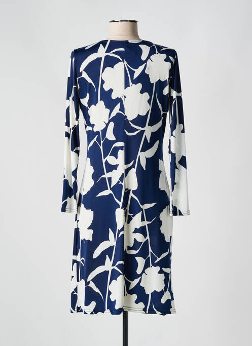 Robe mi-longue bleu ROMEO POUR JULIETTE femme