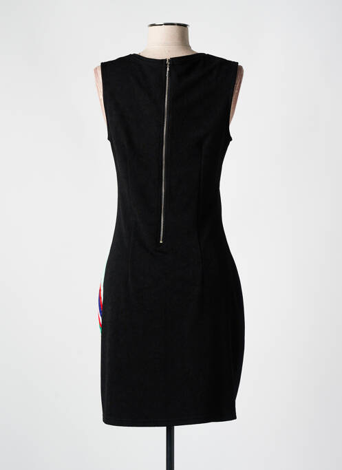Robe mi-longue noir 101 IDEES pour femme
