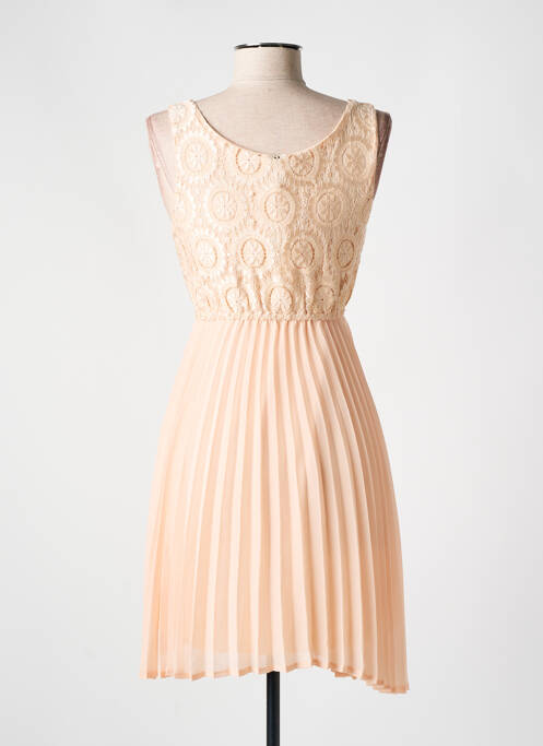 Robe mi-longue rose C.M.P 55 pour femme