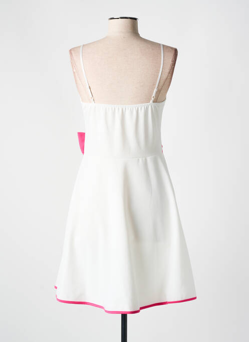 Robe courte blanc AXANGE pour femme