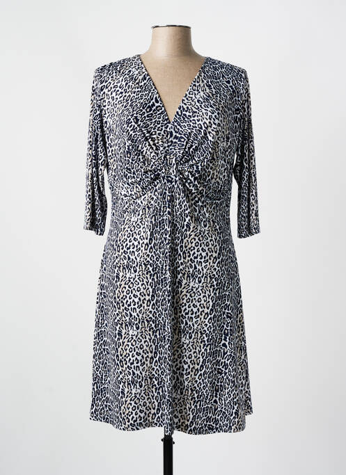 Robe mi-longue noir ROMEO POUR JULIETTE pour femme