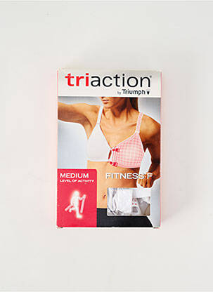 Soutien-gorge sans armature brassieres blanc TRIUMPH femme