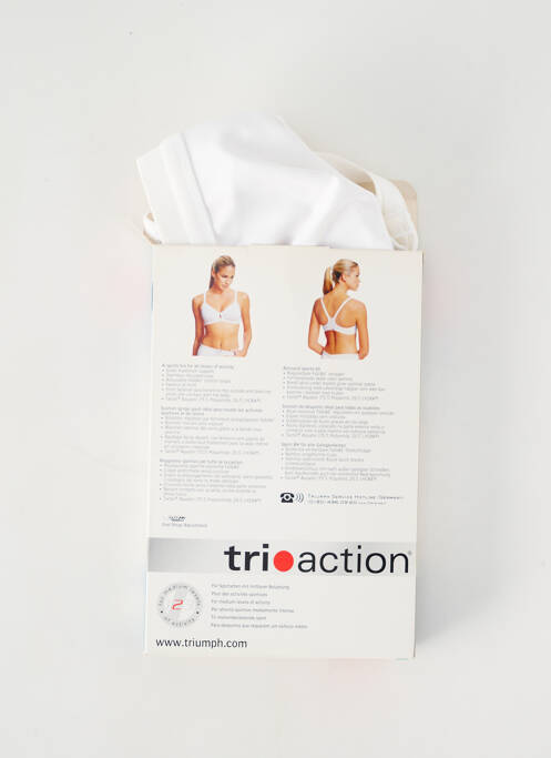 Soutien-gorge sans armature haut soutien-gorge emboitant blanc TRIUMPH femme