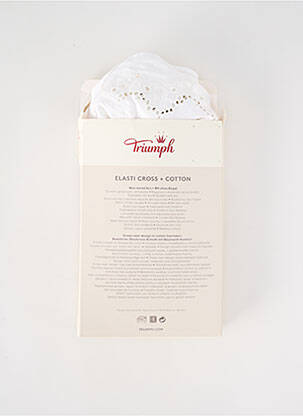 Soutien-gorge sans armature haut soutien-gorge emboitant blanc TRIUMPH femme