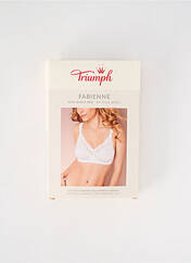 Soutien-gorge blanc TRIUMPH pour femme seconde vue