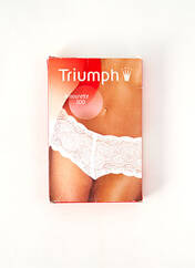 Culotte blanc TRIUMPH pour femme seconde vue