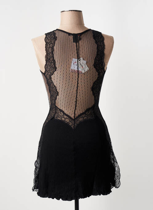 Robe courte noir ARTIMAGLIA pour femme