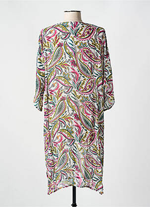 Robe de plage tissage crêpe vert CYELL femme