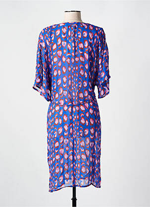 Robe de plage coupe cintrée bleu CYELL femme