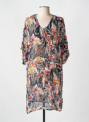 Robe de plage coupe cintrée noir CYELL femme