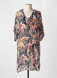 Robe de plage coupe cintrée noir CYELL femme