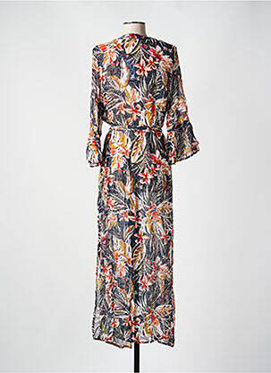 Veste kimono légère et transparente noir CYELL femme