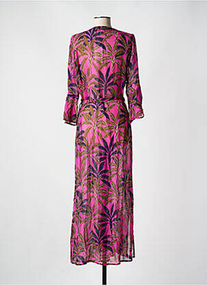 Veste kimono légère et transparente violet CYELL femme