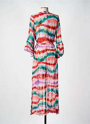 Veste kimono légère et transparente rouge CYELL femme