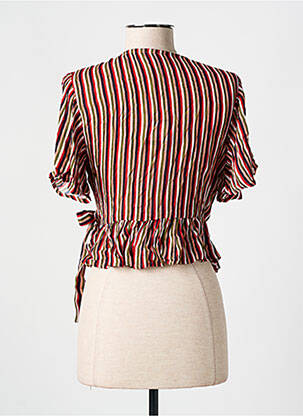 Top manches courtes manches courtes rouge CYELL femme
